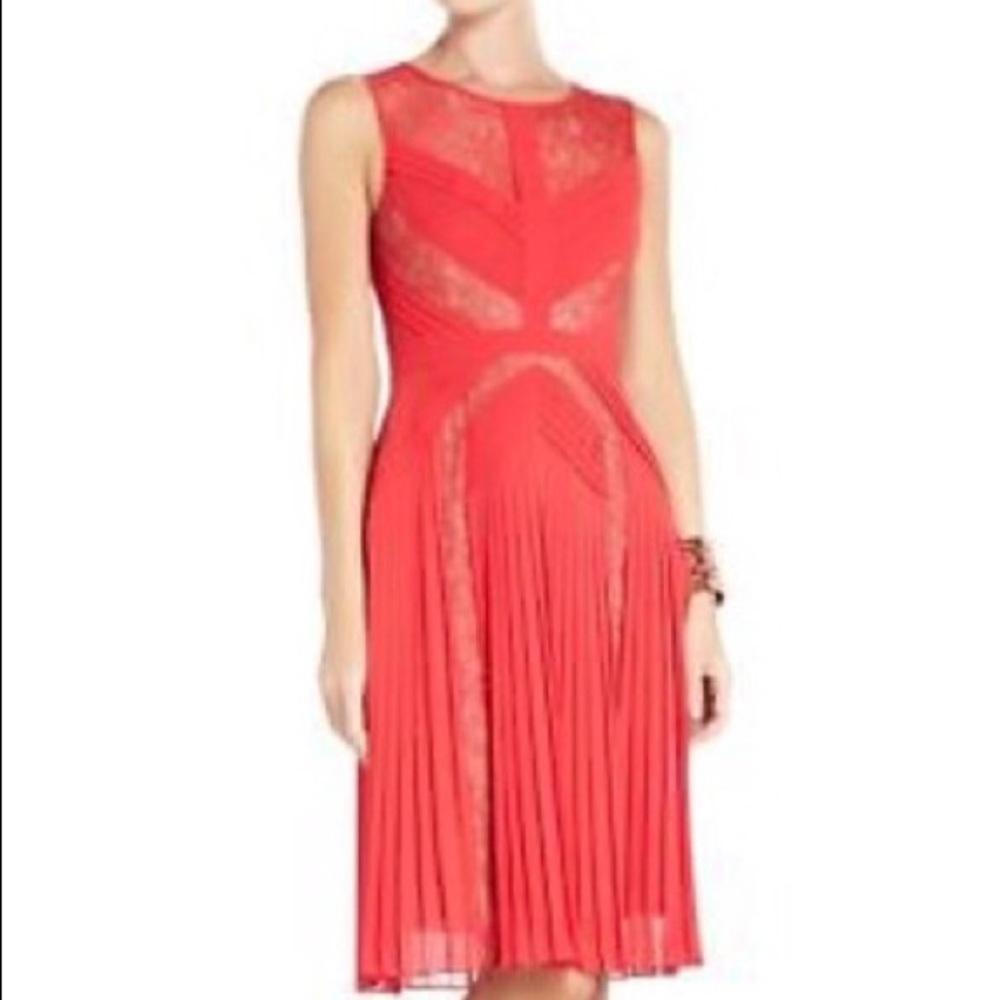 BCBG Red Berry Raya Cocktail Dress Size 4 NWOT